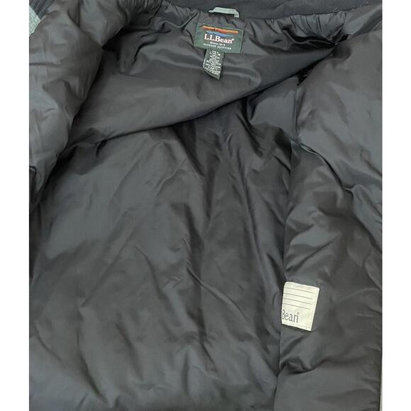 LL Bean Jacket Youth Size Large 14-16 Full Zip Hooded Pockets Lined Winter Boys - Picture 5 of 5